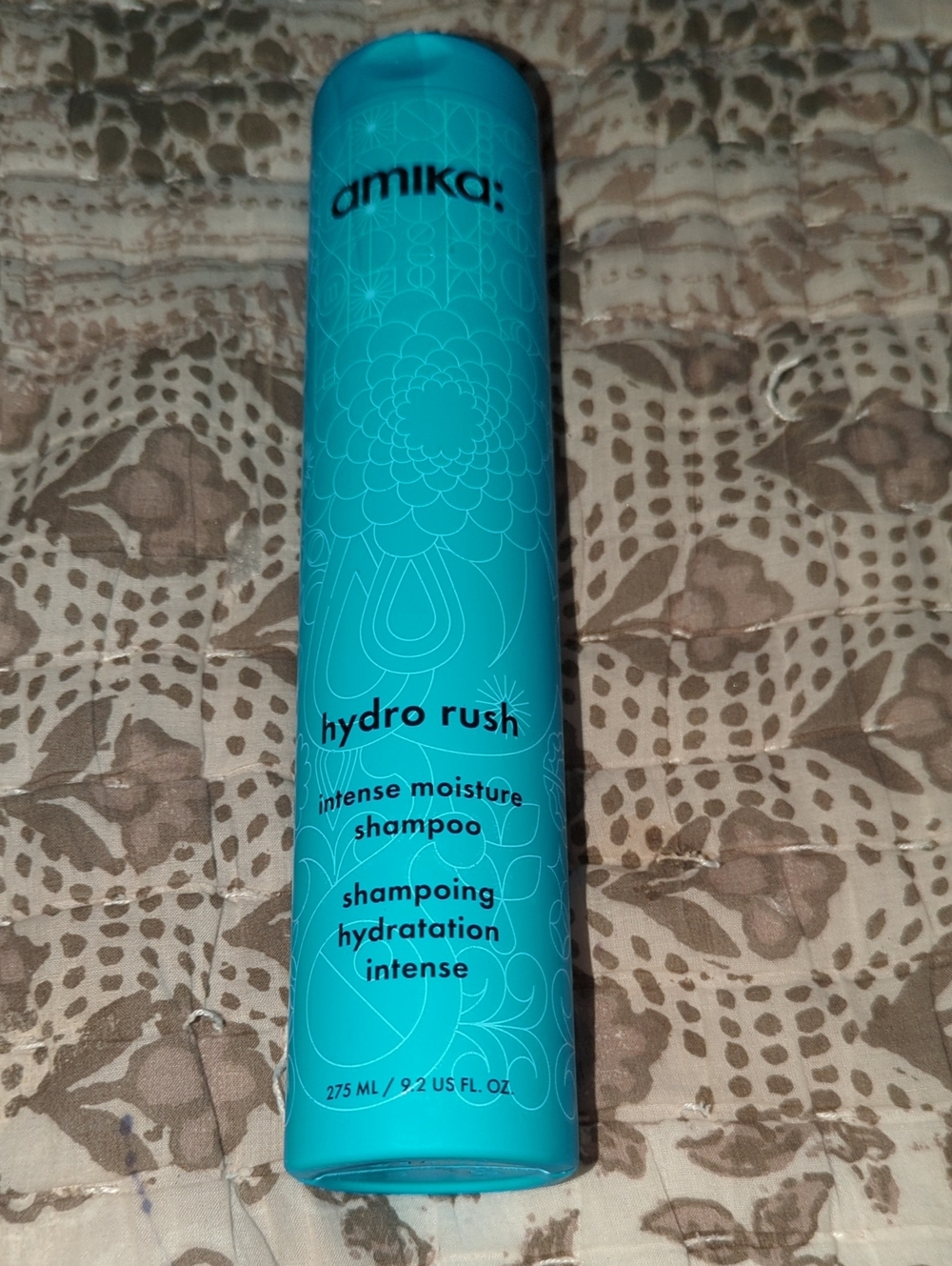 amika Hydro Rush Intense Moisture Shampoo - Turquoise